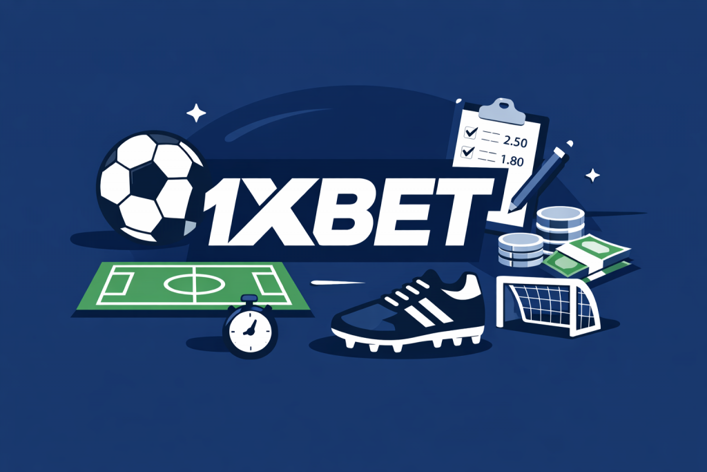 1xBet football betting